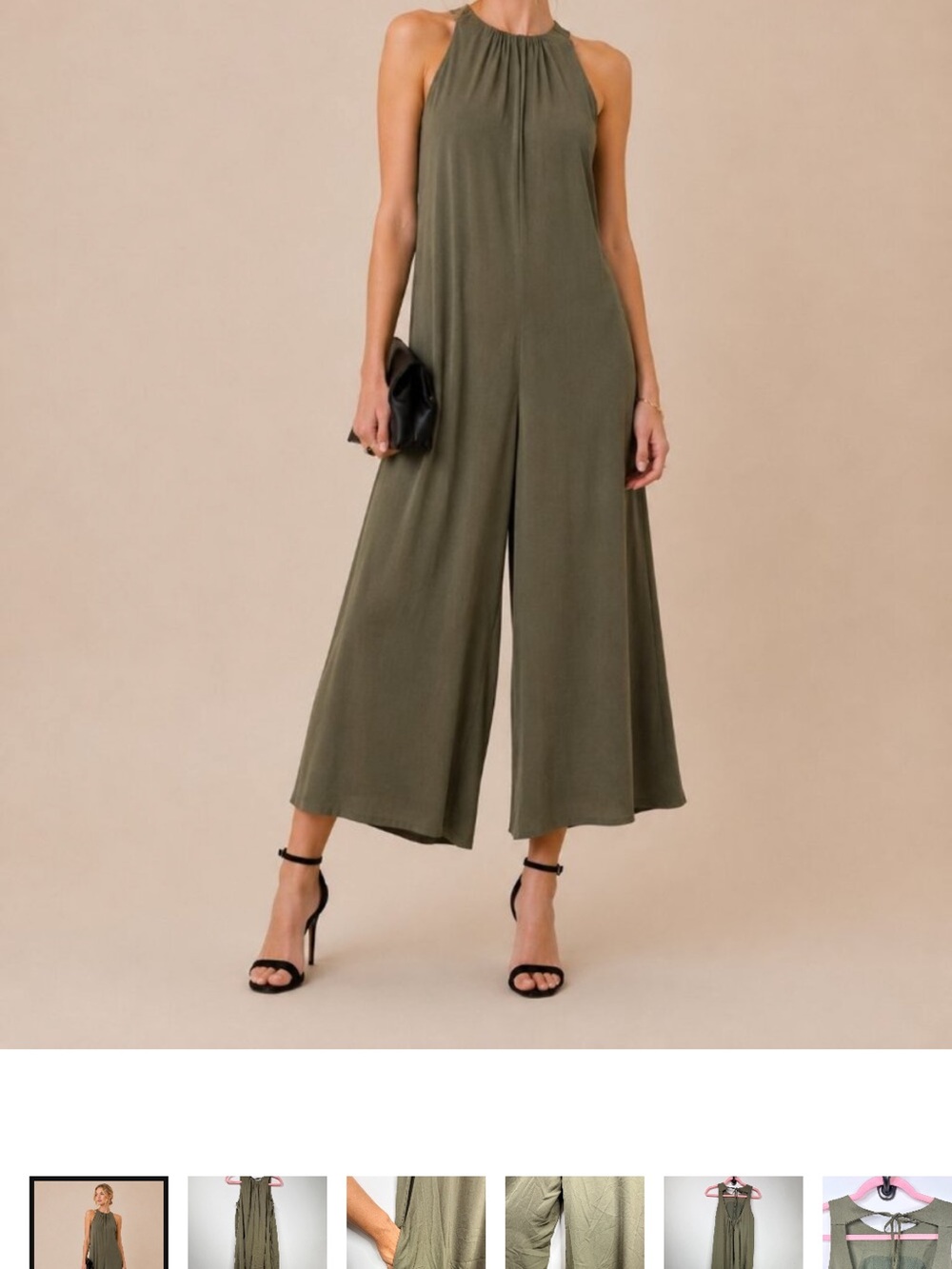 Banana Republic Open-Back Jumpsuit Sleeveless Vegan XS #A3197